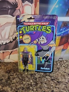 Modellino Shredder 2023 3.75 TMNT Teenage Mutant Ninja Turtles ReAction Super 7 nuovo - Foto 1 di 3