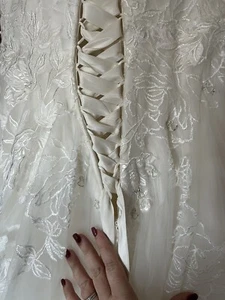 wedding dress size 16 - Picture 1 of 7