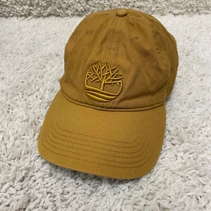 Timberland Hat Cap Brown One Size Strapback Boots Workwear Outdoors Cotton Men - Picture 1 of 9