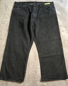 Dickies Jeans Mens 42x30 Black Denim Jean Pants 3651 - Picture 1 of 12