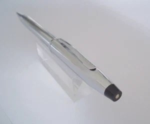 Bolígrafo Cross Century II Clásico Cromo Labrados Ranuras Nuevo De Stock MX407 - Imagen 1 de 10