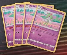 Kirlia 068/195 Silver Tempest Playset x4 cards
