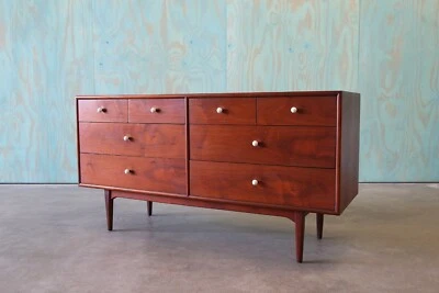 1950s Kipp Stewart for Drexel Declaration 8 Drawer Dresser - Image 1 of 4