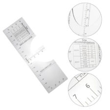 Acrylic T-shirt Guide Ruler Alignment HTV Tool Quilting Stencils