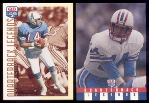 1991 & 1993 QB Quarterback Legends GIFFORD NIELSEN Houston Oilers Card - Picture 1 of 1