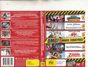 Sharkboy Lavagirl-2005 & Bicentennial Man-1999-[5 Movies]-Movie SP-3 DVD