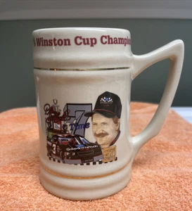 1994 Dale Earnhardt NASCAR Winston Cup Champion Mug Stein Vintage - Picture 1 of 2