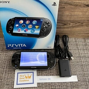 Caja Cargador Accesorio Consola PS Vita PCH-1000 Cristal Negro Sony Playstation JP - Imagen 1 de 6