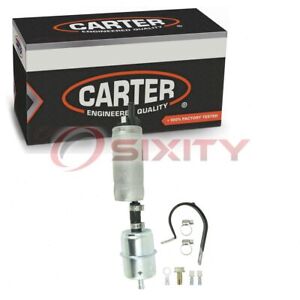 Carter In-Line Electric Fuel Pump for 1972-1977 Mazda 808 1.6L L4 Air ph