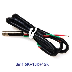 3 Poles 5K+10K+15K Temperature Probe For Air Conditioner Power Plant Machinery - Picture 1 of 6