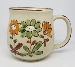 Vintage Mid Century Coffee/Tea Mug Foreign Possibly Japanese 8.5cm High Ceramic - Picture 1 of 13