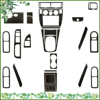 Kits completos de cubierta interiores de fibra de carbono de 31 piezas para Volkswagen Passat B5 01-05 Foto 1 de 4