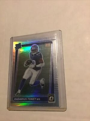 2021 Panini Donruss Kadarius Toney Rated Rookie Optic Silver Prizm #P-264 RC🏈🔥 - Image 1 of 2