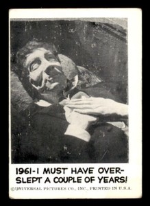 1961 Leaf Spook Stories #1 1961 - I Must Have Overslept… VG *d2