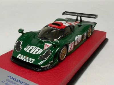 1/43 BBR Porsche 911 GT1 1998 Oschersleben #6 Base IN Pelle BG155 MG429 - Immagine 1 di 4