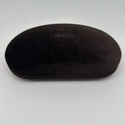 Tom‎ Ford Brown Velour Eyeglasses Sunglasses Case - Image 1 of 4