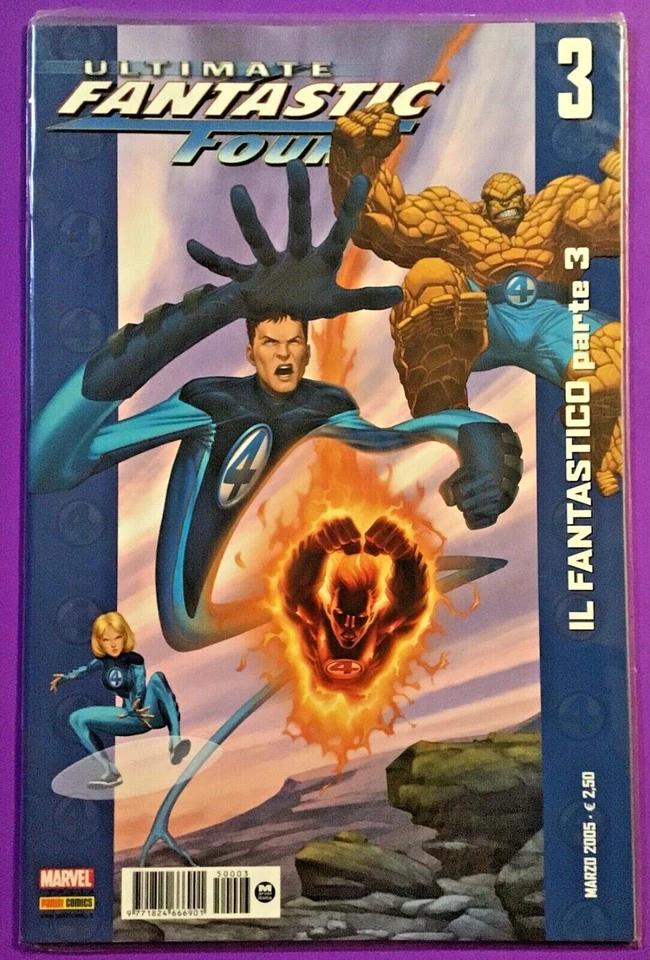 Bande Dessinée Marvel, “Ultimate Fantastic Four ” N.3 Année 2005 Club / Parfait - Photo 1/1