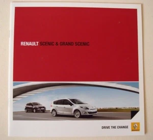 Renault . Scenic . Renault Scenic and Grand Scenic . March 2011 Sales Brochure - Picture 1 of 1