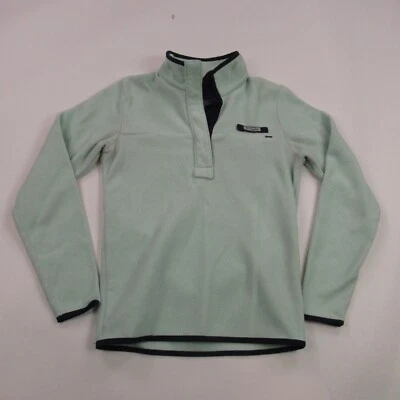 Columbia Suéter Mujer XS Manga Larga 1/4 Botón Pullover Polar Exterior Foto 1 de 4