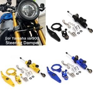 For Yamaha XSR900 2022-2024Steering Damper Damper Bracket Support Holder Steeri - Picture 1 of 16