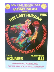 Programma Muhammad Ali v Larry Holmes 2 ottobre 1980 - Foto 1 di 3