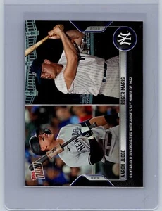 2022 Topps Now #976 Aaron Judge / Roger Maris PR19741 NM - Picture 1 of 2