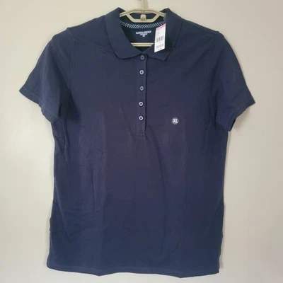 Polo Laura Scott Missy talla XL azul marino para mujer nuevo con etiquetas Foto 1 de 3