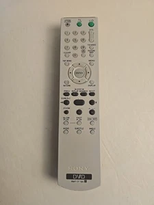 SONY DVD TV Remote Control RMT-D176A Genuine OEM Tested Clean Works Great - Picture 1 of 4