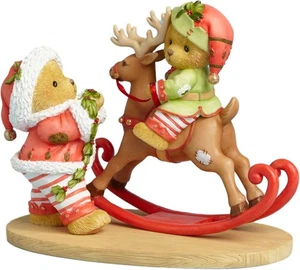 Cherished Teddies*TEDDY BEAR*Santa's Workshop Rocks*NIB*Jeffery & John*4040462 - Picture 1 of 1
