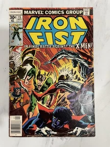 Iron Fist #15 (1977, Marvel Comics) Low Grade - Picture 1 of 7
