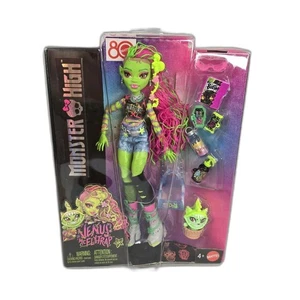 Monster High Venus McFlytrap Mattel 11 pollici accessori bambola 2025 nuovo con scatola - Foto 1 di 11