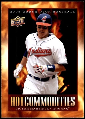 Виктор Мартинес 2008 Upper Deck #HC12 Indians MLB ЧИТАЙТЕ БЕСПЛАТНАЯ ДОСТАВКА AutographDen - Изображение 1 из 2