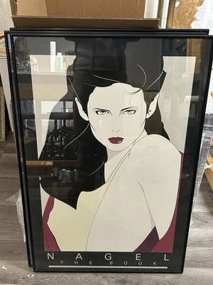 帕特里克·内格尔 书海报 艺术印刷 带框 3 件 收藏原件框架 — 第 1/3 张图片