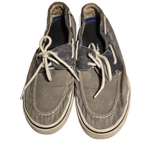 Zapatos Sperry Para Hombres 11 M Top Sider Halyard Dos Ojos Barco Tenis STS11903 Gris - Imagen 1 de 6