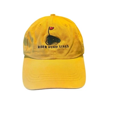 River Bend Links Golf Course Hat Tunica Mississippi Casino Golf Club Cap Vintage - Image 1 of 4