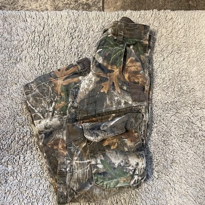 Calça infantil camuflada Magellan Outdoors Realtree Edge tamanho XS - Imagem 1 de 4