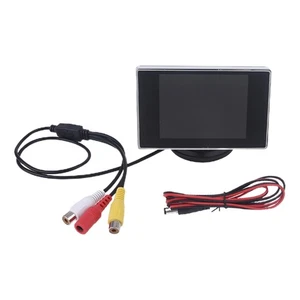 3.5" TFT LCD Color Monitor Screen DVD VCD For Car Rear View Backup Camera - Bild 1 von 12