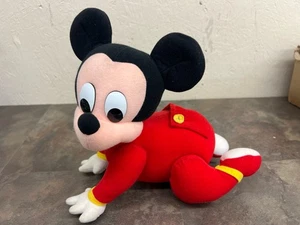 MATTEL 1995 TOUCH & CRAWL BABY MICKEY - TESTED (WBP014539) - Picture 1 of 6