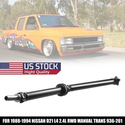 Rear Driveshaft Assembly For Nissan D21 1988-94 2.4L L4 RWD Manual Trans 936-261 Foto 1 de 4