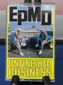EPMD - Unfinished Business 1989 Fresh Records Cassette Tape RAP - Picture 1 of 4