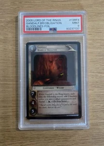 LOTR TCG 13RF4 PSA 9 MINT Gandalf, Bearer Of Obligation Foil - Picture 1 of 1