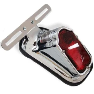 UNIVERSAL TOMBSTONE STYLE REAR TAIL LIGHT / LAMP IDEAL FOR HARLEY MOTORCYCLES - Picture 1 of 1