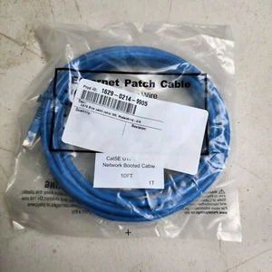 NCR Cat5 Blue Ethernet Patch Cable 10 Feet 5110-010 - Picture 1 of 3