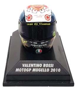 Minichamps 1/8 Scale 398 100076 - AGV Helmet Moto GP Mugello 2010 V. Rossi - Picture 1 of 6