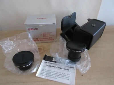 Sigma Tele Converter VT-S X1.5 & VW-S X0.5 - for Sony Ricoh Fuji Kyocera - NEW - Image 1 of 3