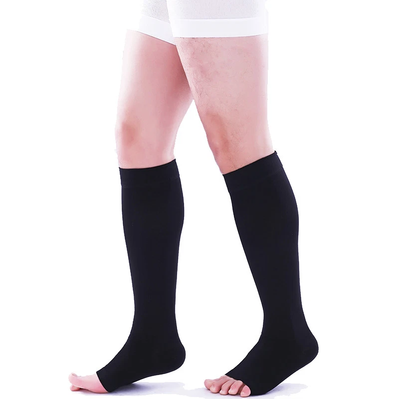 Compression Socks 20-30 mmHg Support Men Women Varicose Veins Relief Swelling - Image 1 of 4
