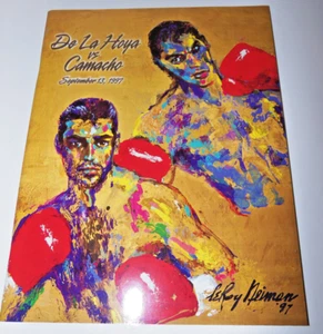 Vintage Original Hector Camacho vs Oscar DeLaHoya Boxing Fight Program 9-13-97 - Picture 1 of 5