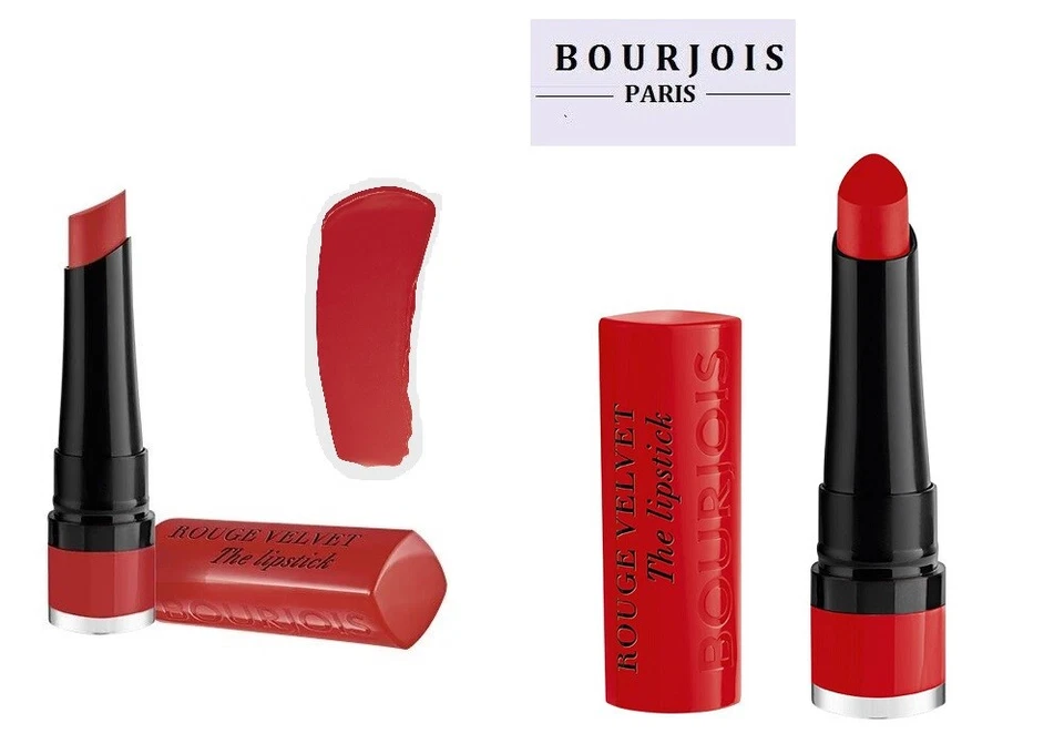 Bourjois Rouge Velvet -The Lipstick-matte Finish-Choose Shade - image 1 of 1