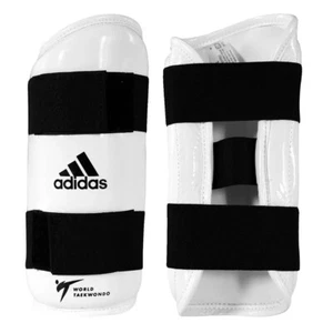 adidas WT Approved Taekwondo Forearm Protectors Arm Guards Pads Martial Arts - Picture 1 of 4