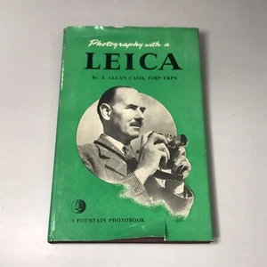 Photography With A Leica By J. Allan Cash, A Fountain Photobook, 1950s, Cameras - Picture 1 of 10